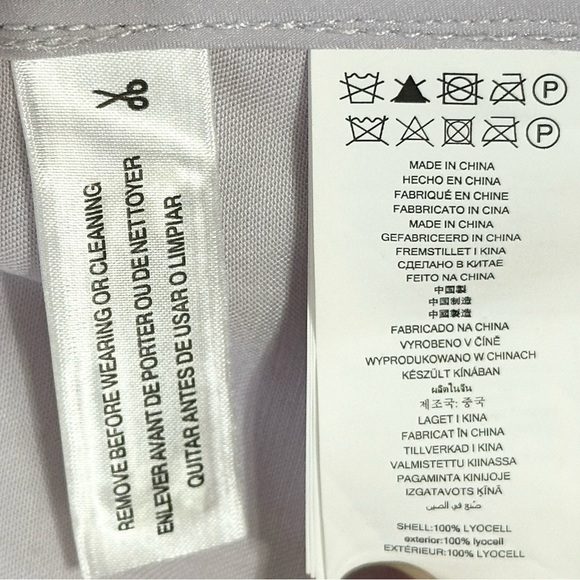 MICHAEL Kors XL Trench Coat Lavendermist Purple Gray Belted Long Lyocell NWT - Picture 12 of 13